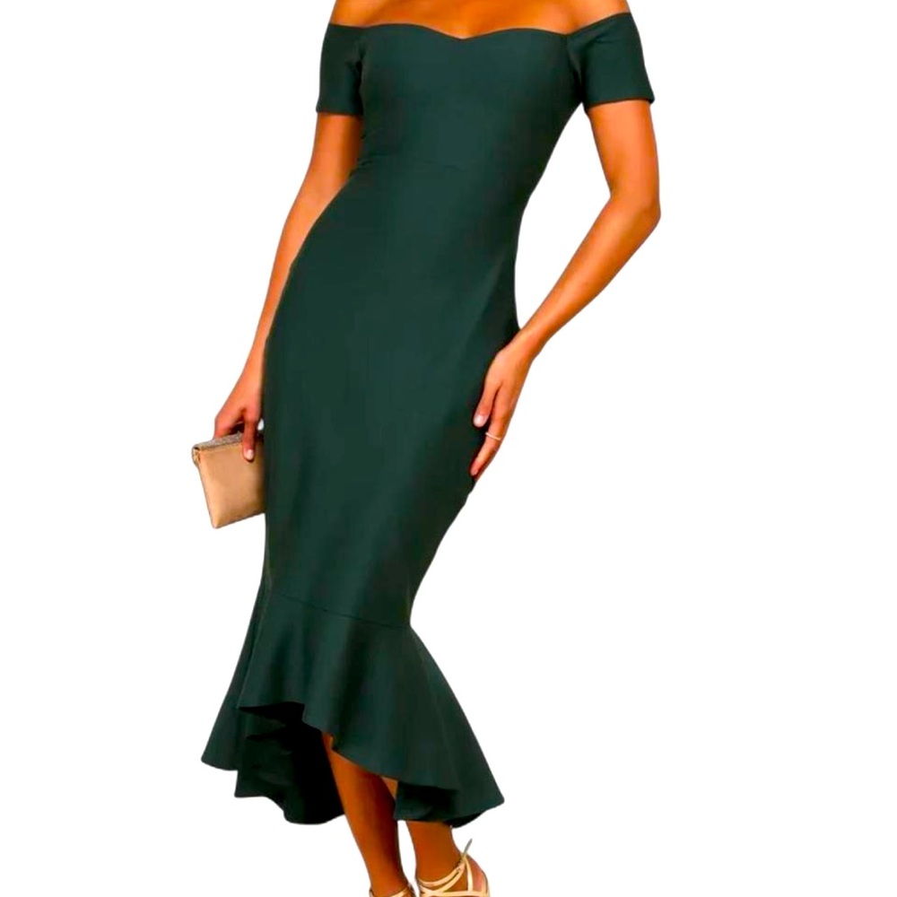 LULUS HOW MUCH I CARE DRESS - Picture 3 of 7